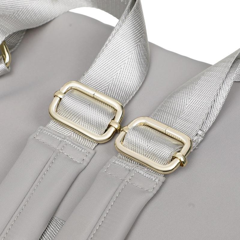 Simple Casual Women's Bag All Fashion Travel Backpack Students Commuting Nylon Backpack