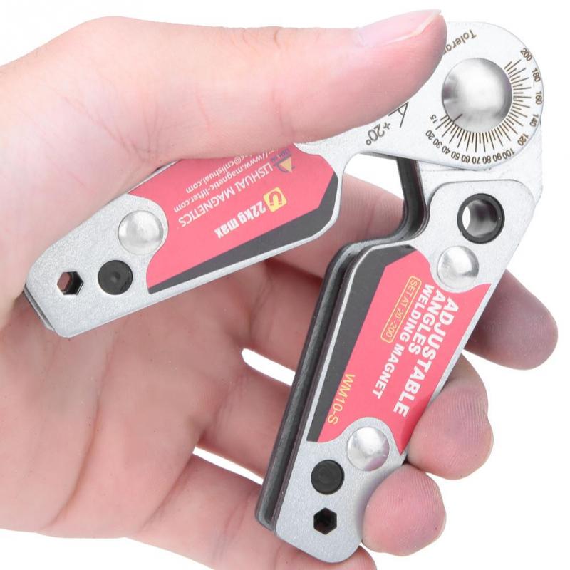 753 Magnetic Welding Clamp Holder,20°-200° Adjustable Angles Welding Strong Magnetic Welding Clamp Holder Welder Tool Accessories,Maximum Pull-Off Force is 22kg 753 Magnetic Welding Clamp Holder,20°-200° Adjustable Angles Welding Strong Magnetic Welding Clamp Holder Welder Tool Accessories,Maximum Pull-Off Force is 22kg