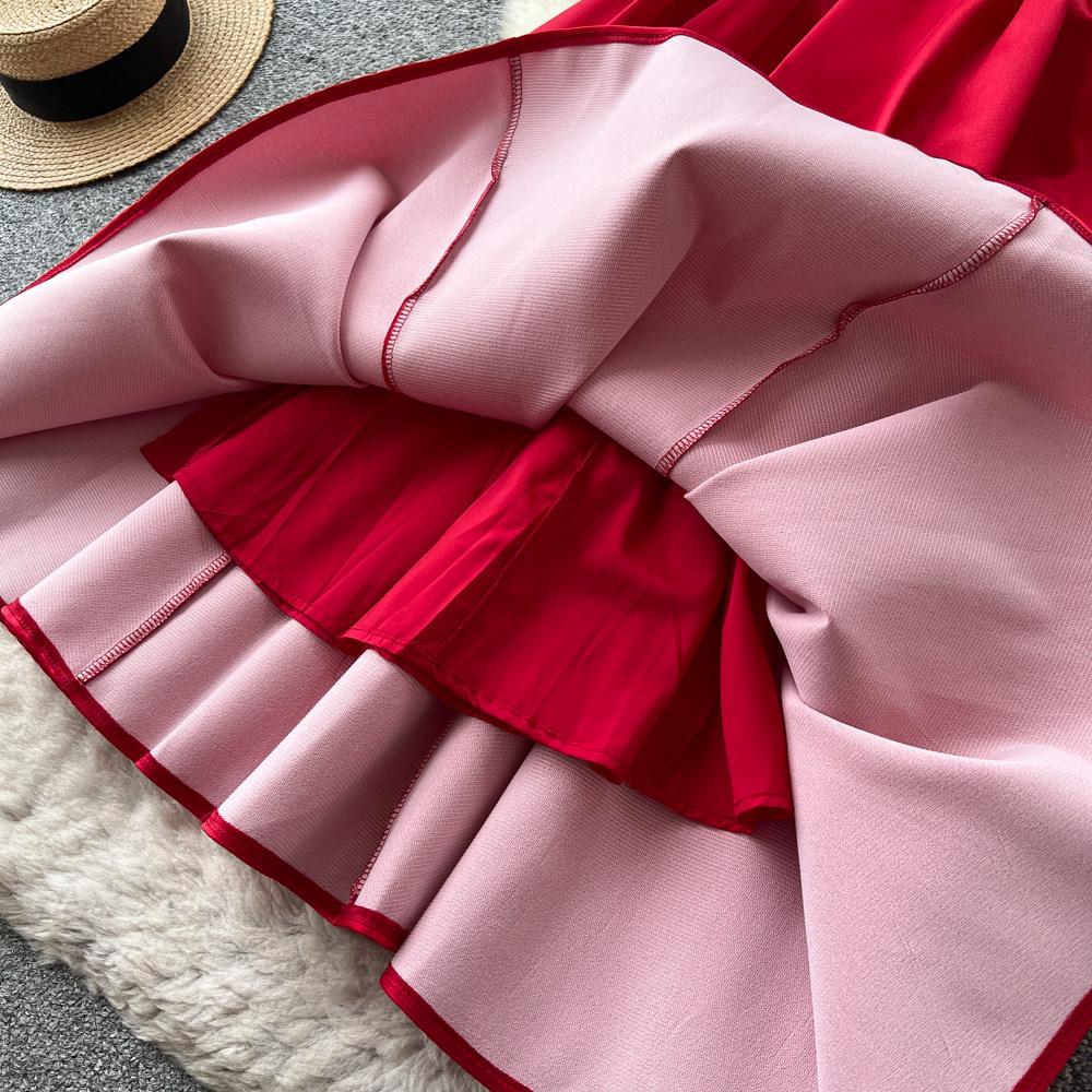Elegant Sleeveless Satin Dress for Women Luxurious Solid Color Flower Buttons Summer Autumn Formal Evening Party Vestidos