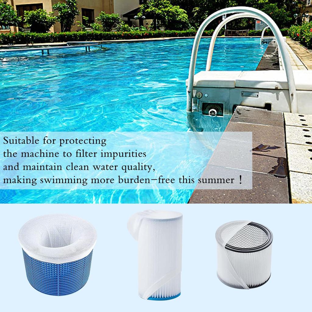 Swimming Pool Skimmer Socks Replacement Fine Mesh Filter