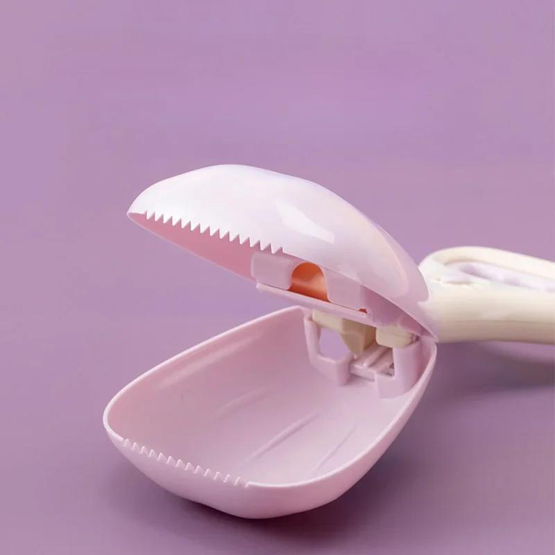 Dog Pooper Scooper Dog Cat Waste Picker Jaw Poop Scoop Pick Portable Pet Poop Pickup Clip Waste Cleaning Tools