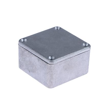 Hliníkový kryt Elektronický tlakově litý Stompbox Project Box 1590Lb 50*50*3mm