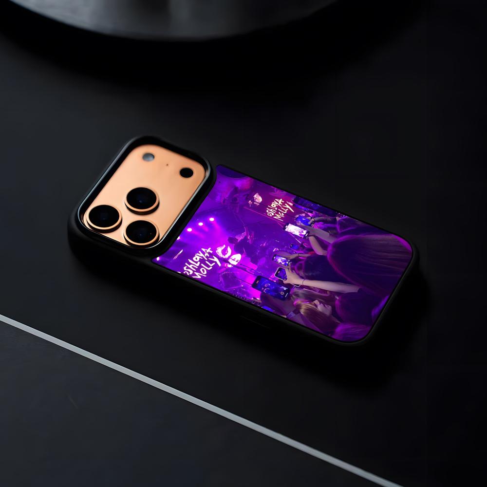 

Band Poshlaya Molly Phone Case For IPhone 17 16 15 14 13 12 Pro Max Plus Black Frame Hard Shell iPhone 13