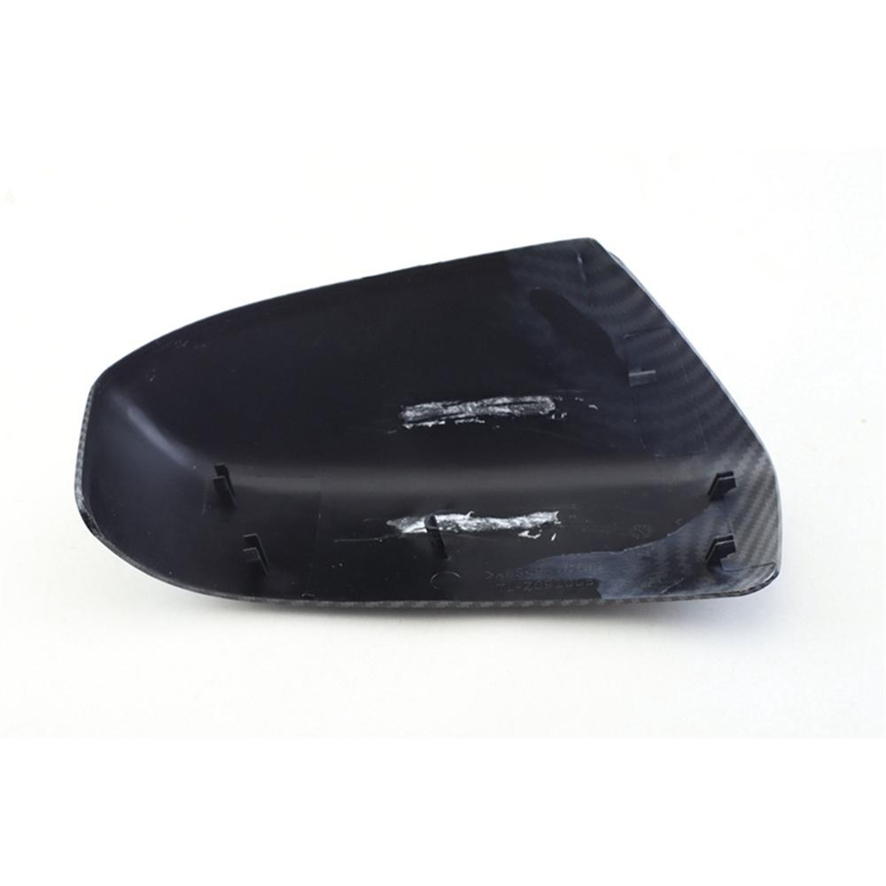 Pair Carbon Fiber Look Side Rear View Mirror Cover Cap for Honda Accord 2003-2007 76251-SDC-A11 76201-SDC-A11