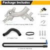 Aluminum Coolant Thermostat Housing Water Outlet & Inlet Hose For Chevrolet Cruze Sonic Trax Buick Encore 1.4L 25193922 55565334