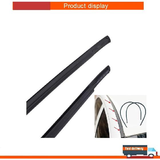 2pcs Roof Drip Molding Weatherstrip 75555-06080 75556-06080 75555-06100 75556-06100 for Toyota Camry 2012-17 Left & Right Side Roof Drip Molding