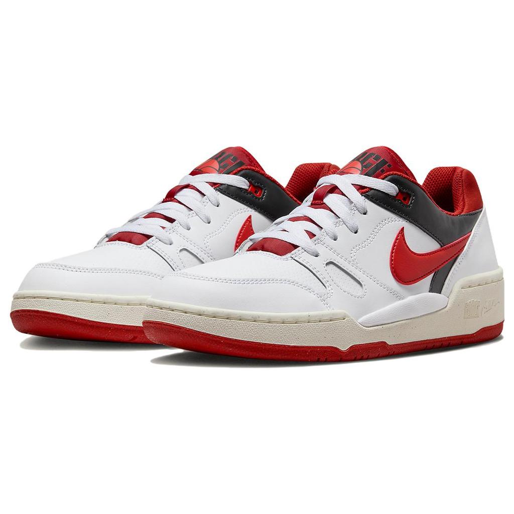 New Nike Full Force Low White Red Black FB1362-102