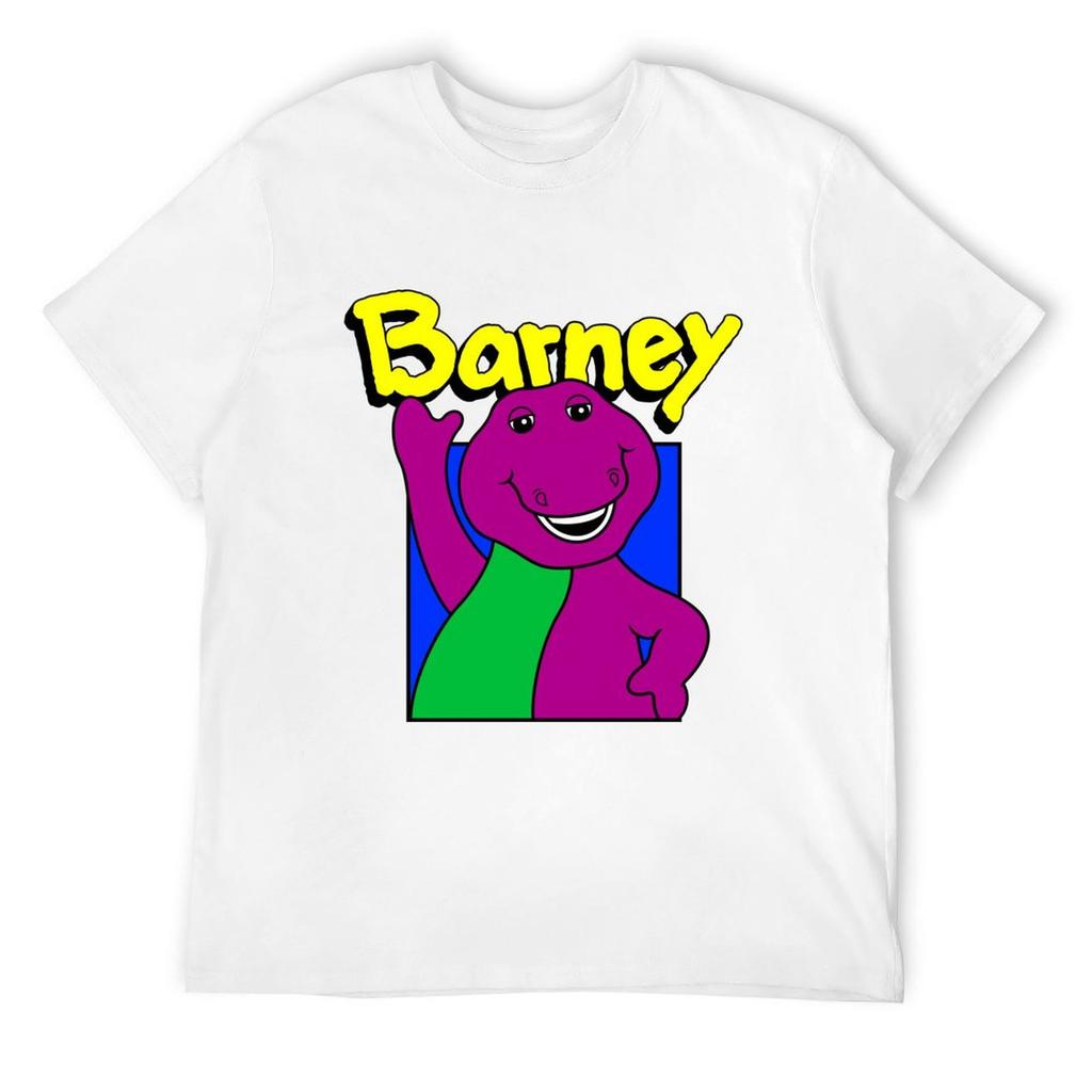 Barney And Friends T-Shirt Cute Clothes Funny Shirt Cotton Hippie Clothes Vintage Graphic Tee Men T Shirts High Quality