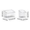 1 Pcs Kitchen Garlic Ginger And Onion Transparent Storage Basket Wall-Hanging Small Wall-Mounted Storage Box Storage Rack