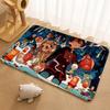 Animation Toilet-bound Hanako-kun Floor Mat Floor Mat Soft Flannel Non-Slip Door  Rug for Living Room