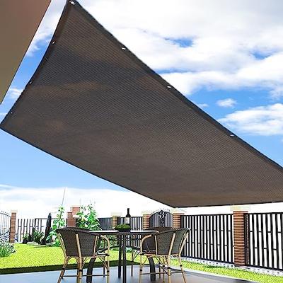 XGIUINI Sunshade (200 X 300 Cm) Veranda Sunshade, UV Protection, High-Density Polyethylene (HDPE) Sunshade, Heat Insulation, Light Blocking, Good Brea