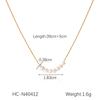 French Vintage Freshwater Pearl Necklace Beaded Choker Light Luxury Titanium Steel Necklace Non Fading