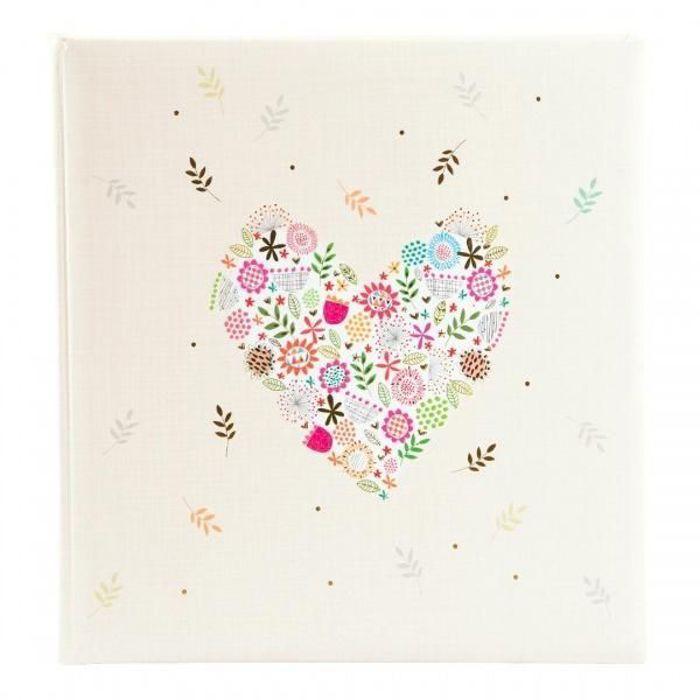 Album photo - Goldbuch - 08 182 - 60 pages - Fleurs romantiques - Papier parchemin