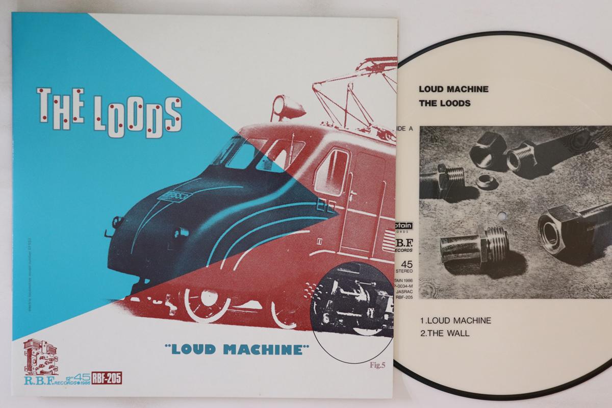 

12inch Record LOODS - Loud Machine CAP0034M CAPTAIN 1986 Japan Japanese Pop/Rock Used