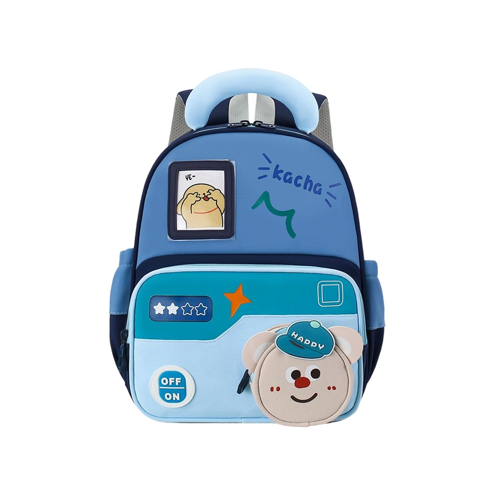 

Children s Small Space Backpack For 4-6 Years Old Kindergarten Kids, Preschool Boy And Girl s Double Shoulder Bag To Reduce Burden One Size синій