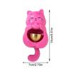 Magnetic Lucky Cats Statue Door Chimes Entryway Alert Bells for Home and Store Entrance Decoration Hanging Doorbell Gift