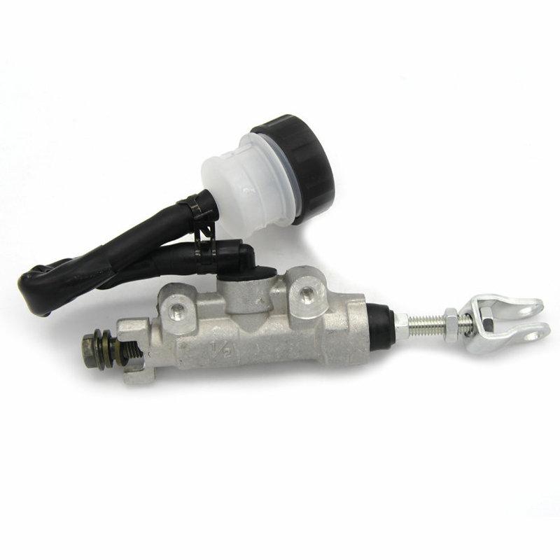 Motorcycle Rear Hydraulic Brake Master Cylinder Pump For Honda CR80 CR85 CR85R CR125 CR250 CR500 CRF230L CRF250L XR250 XR400