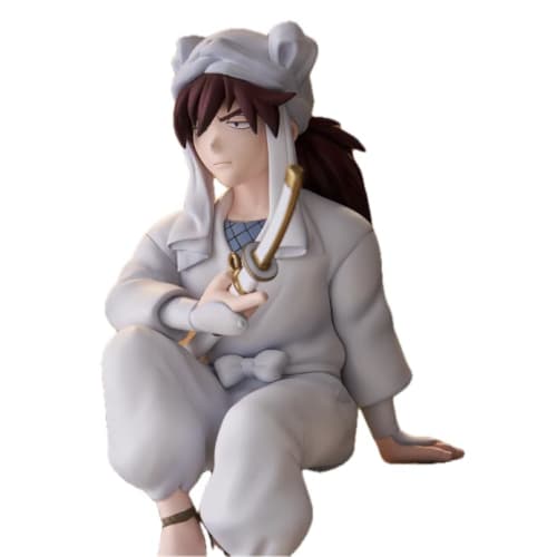 Amagi Figure, Ninja Rantaro the Movie: Dokutake Ninja Squad's Strongest Strategist, Noodle Stopper Figure, Approximately 15cm Long