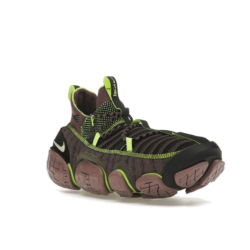 Мужские кроссовки Nike ISPA Link Off Noir Limelight фиолетовые CN2269-001 37.5 — фото 2