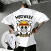 Plus Size One Piece Anime Printed Men and Women Tshirt Casual Summer Parent Child Top Fashion Y2K Street Wear Harajuku Style