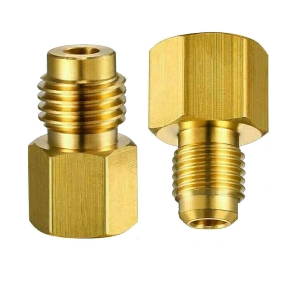 Adapter R410A 1/4 SAE Quick Connector To 1/2 ACME 1/2 ACME To 1/4 SAE Connector