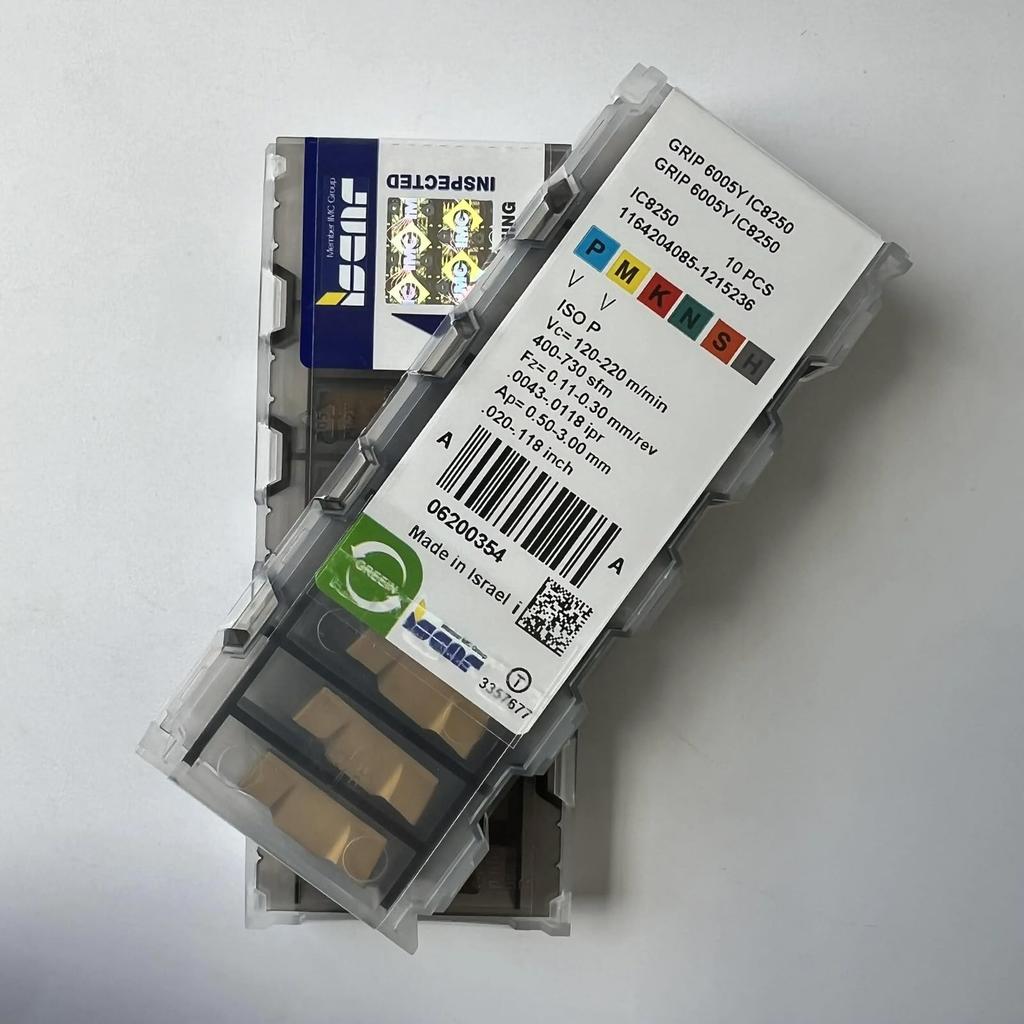 ISCAR / GRIP6005Y IC8250 /Original blade Carbide CNC Blade 10 PCS