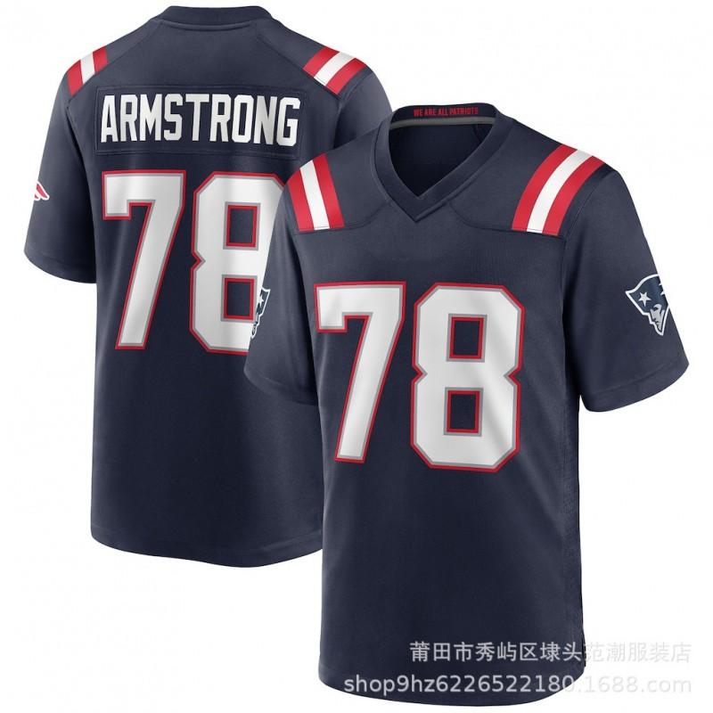 New England Patriots Embroidered Mens Football Jersey Sports Team Uniform