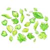 10-100Pcs Green Acrylic Leaf Charms Leaves Beads Pendants For Diy Necklace Bracelet Earrings Jewelry Making Handmade Crafts