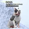 Huisdier Hond Winter Warme Waterdichte Winddichte Dikke Jas Rits Jas met Reflecterende Streep
