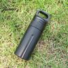 Portable Waterproof Pill Holder Bottle Aluminum Alloy Storage Jar Compact Sealed Size Container Case Emergency Tools