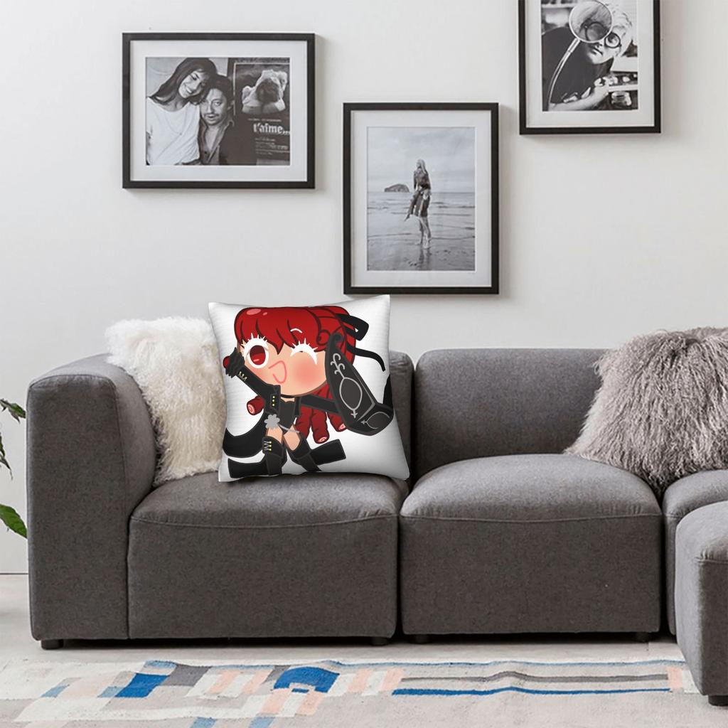 P-Personas Characters Pillow Cover Novelty Pillow Case For Sofa Home Decoration Custom Cushion Cover Gift Idea