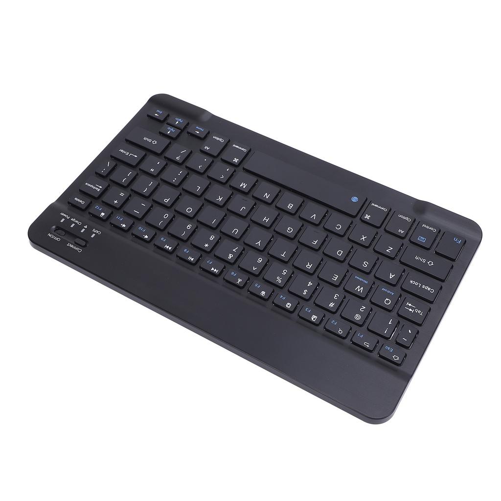 10 Zoll Ultraslim Bluetooth Tastatur 2.4G Tragbare Drahtlose Tastatur Wiederaufladbar für Tablet Telefon