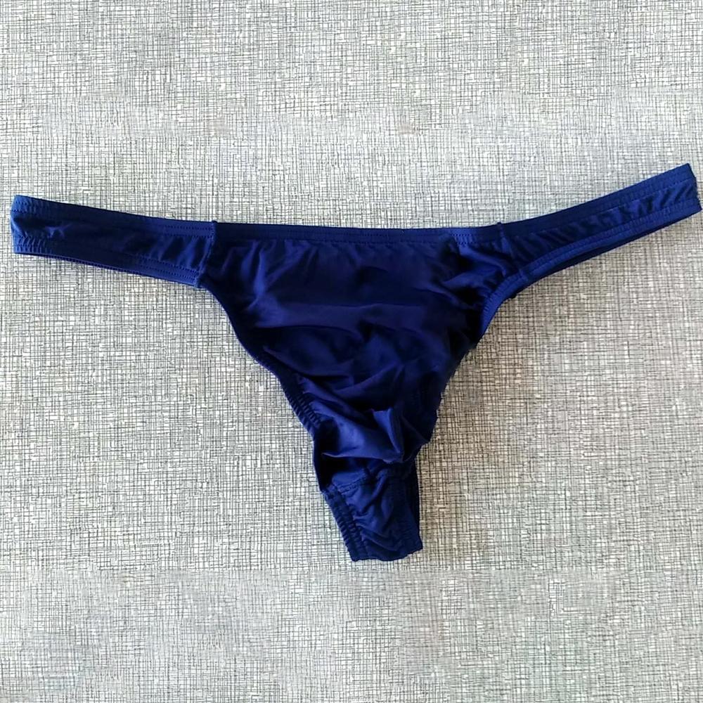 Bulge Briefs Underwear Solid Triangle Plus size Male Underpants Lingerie