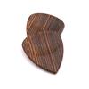 2 Stück Holz Gitarrenplektren Plektrum für Akustikgitarre Ukulele Bocote Holz