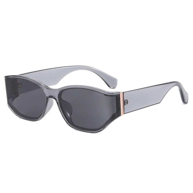 Curved Glasses Cat Eye Sunglasses Women'S High-End Fashion Uv-Proof Sunglasses Hot-Selling Sunglasses