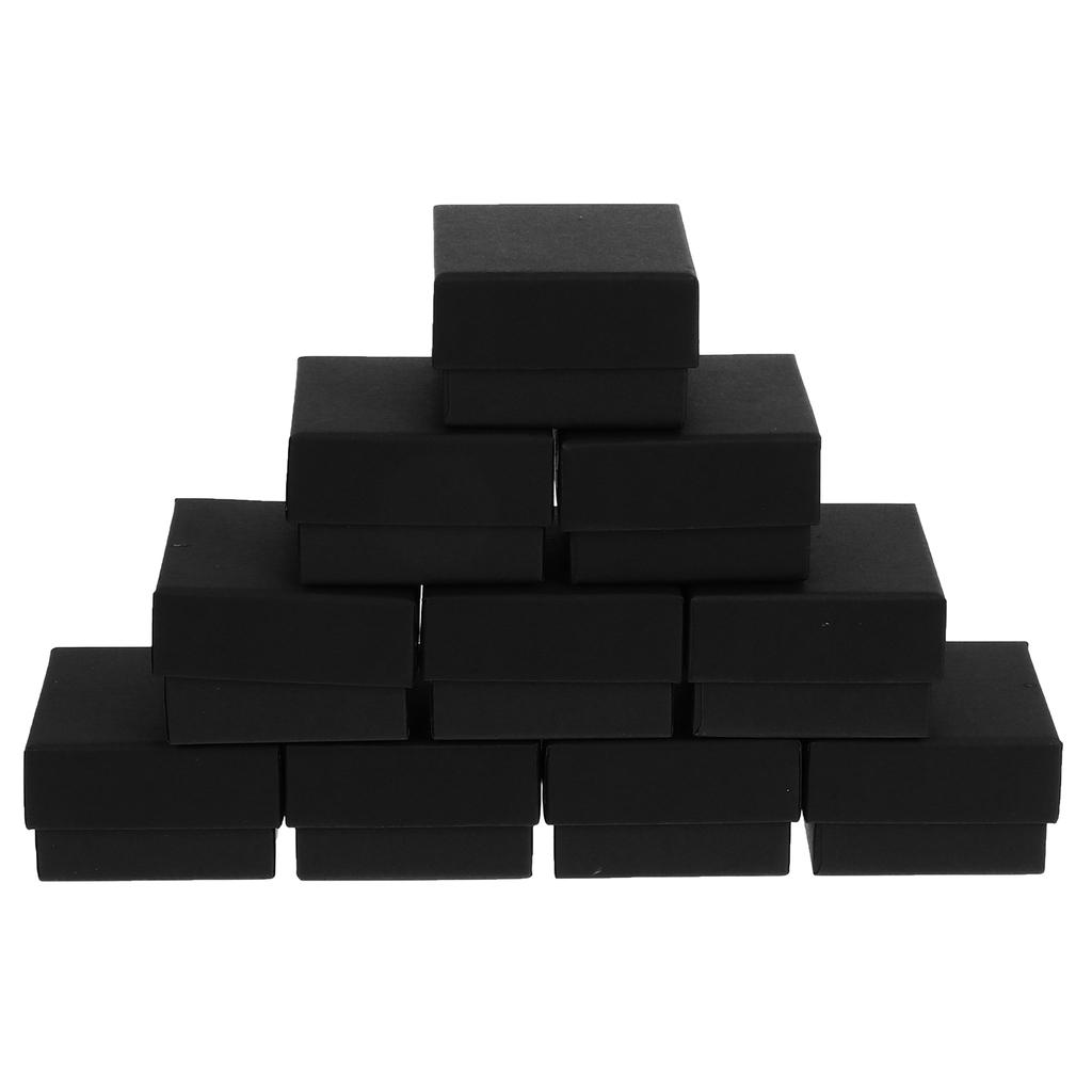 24 Pcs Heaven and Earth Cover Jewelry Box Gift Case Container Vintage Paper Small