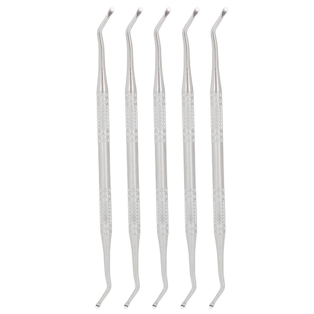 5pcs Double Head Double Head Nail Trimmer Ingrown Nail Extractor Salon pedicure service