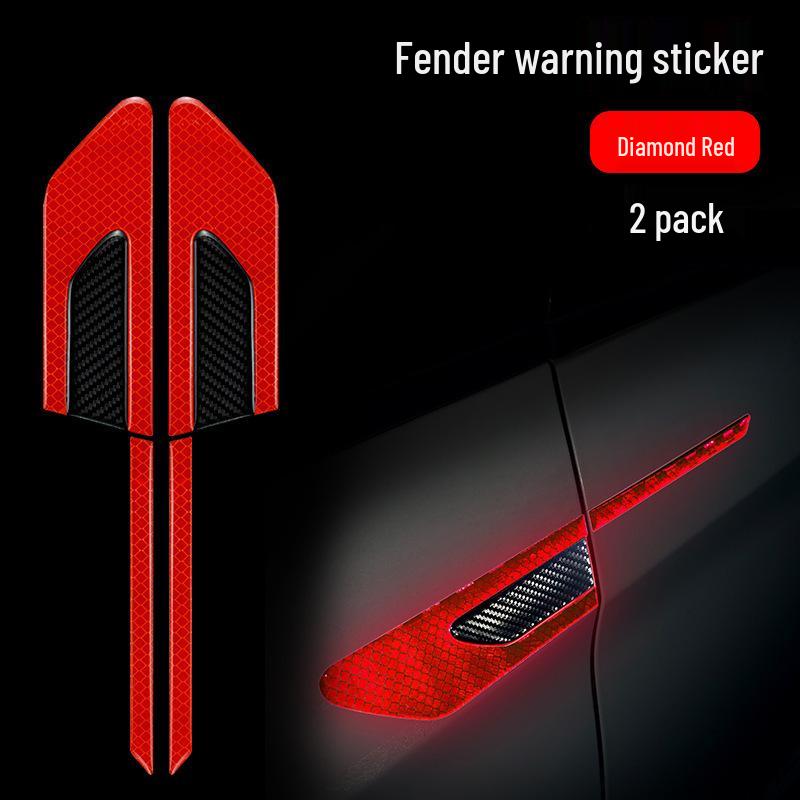Carbon Fiber Car Body Decoration Stickers & Air Vent Accent