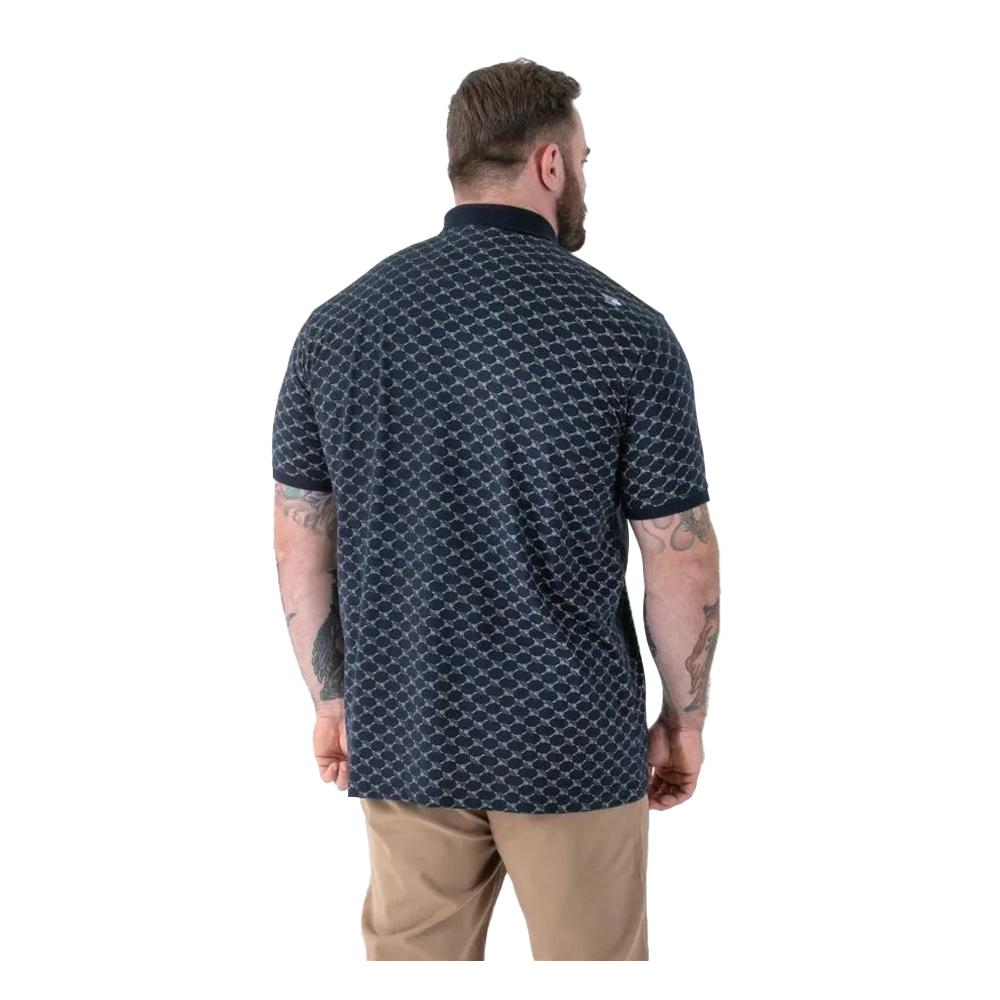 Duke Mens Saunders D555 All-Over Print Polo Shirt