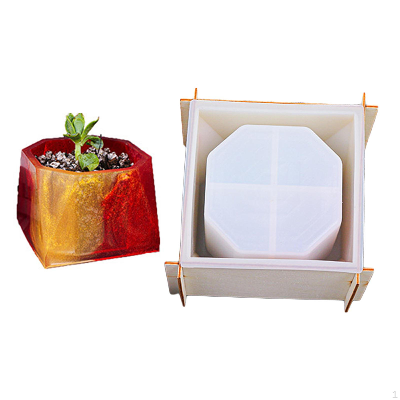 

Прочный силиконовый цветочный горшок для растений Octagonal