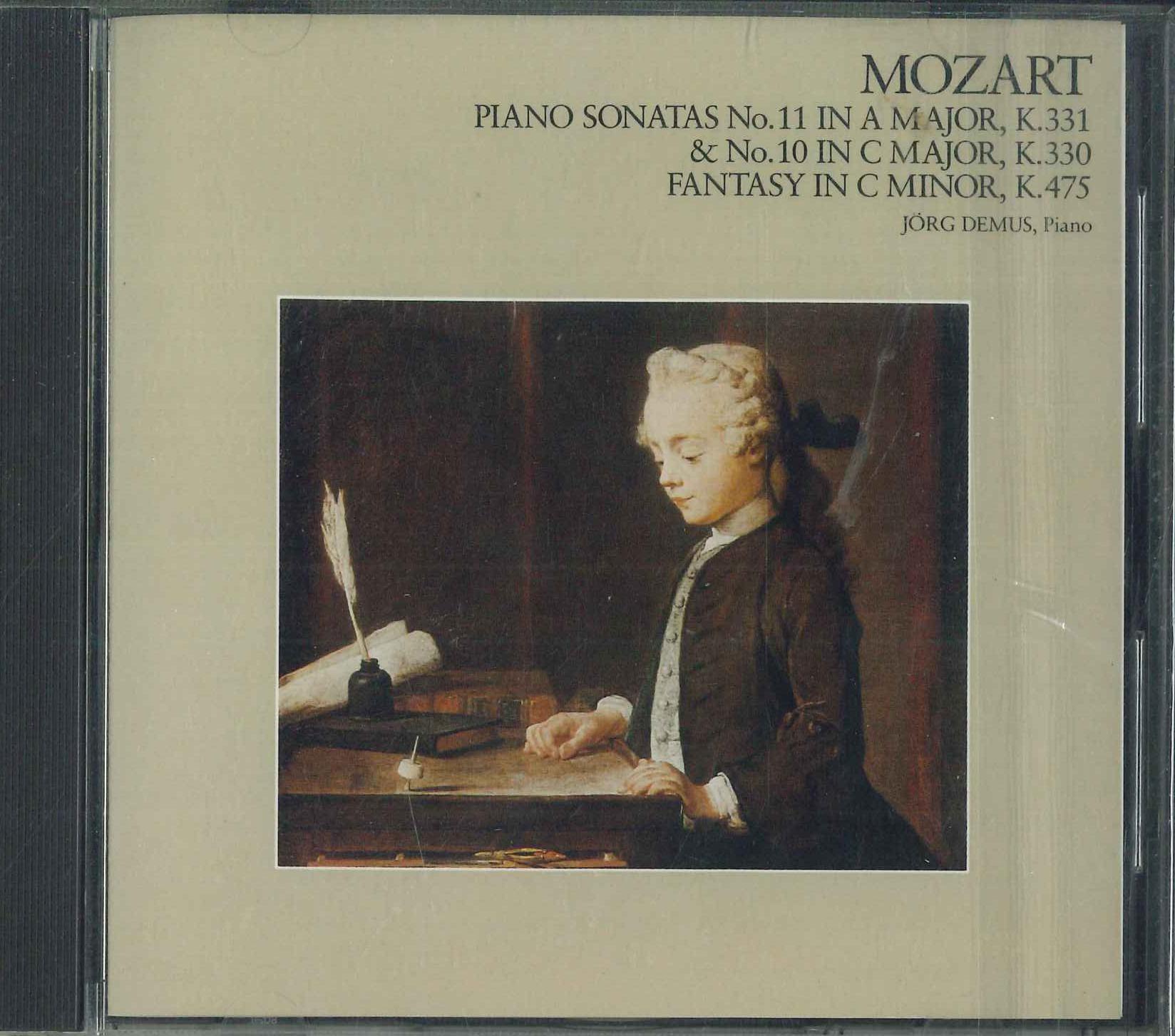 

CD MOZART - Piano Sonata Masterpieces FDCA812 RCA 1985 Japan Classical Used