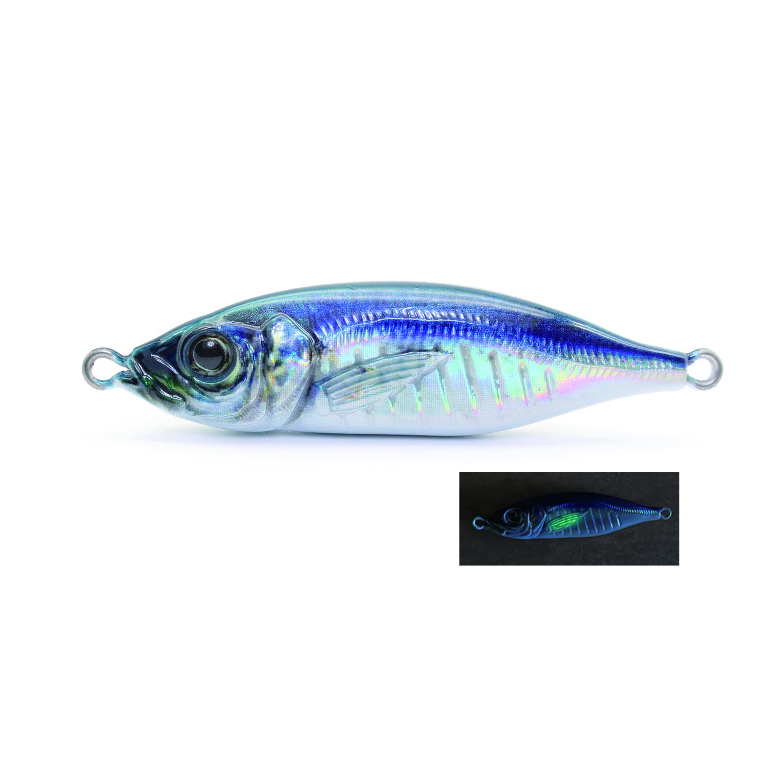 

Little Jack METAL 125g Blue AJI GLOW FIN ADICT-06 #02