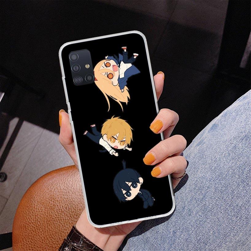 Chainsaw Cartoon Phone Case For Samsung Galaxy A52 A32 A22 A12 A51 A31 A50S A30S A20S A10S Note 20 Ultra 10 Plus S10 A72 A71 Gal