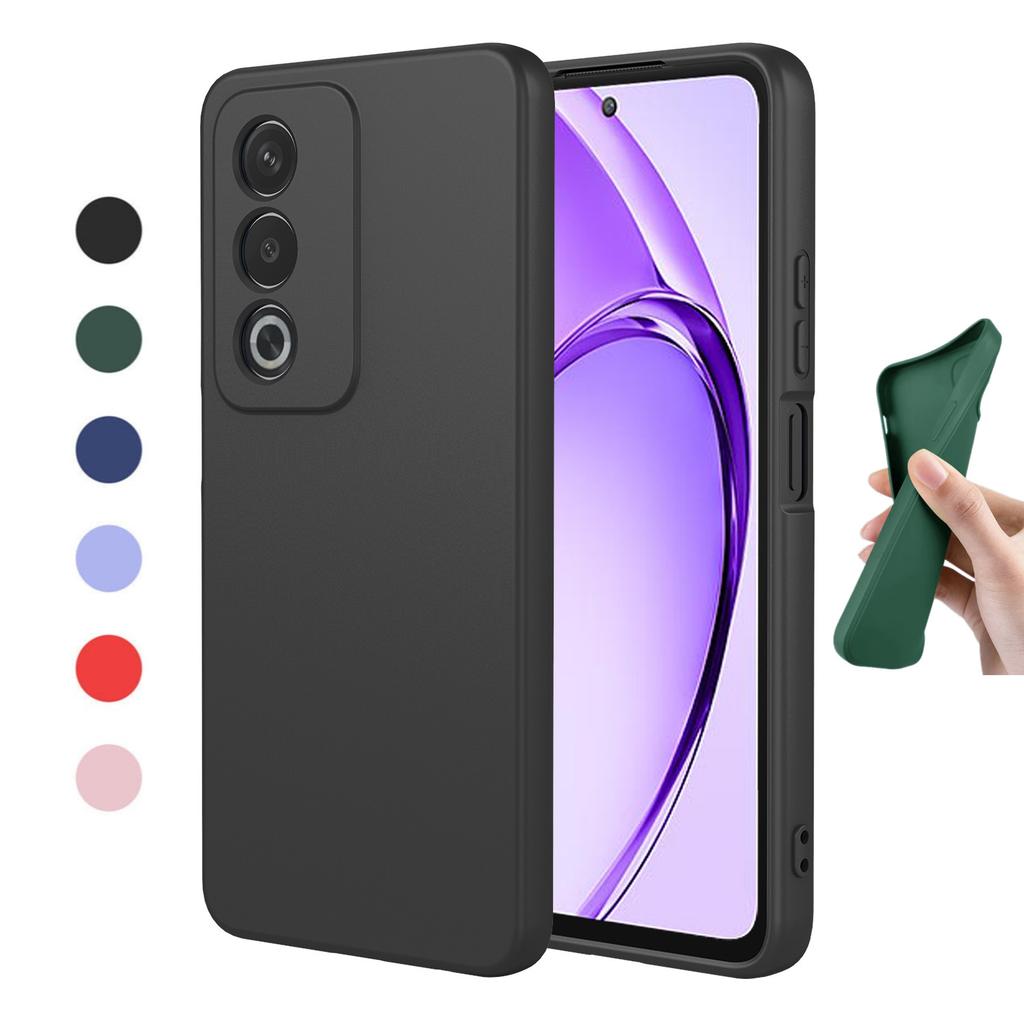 Flexible Liquid Silicone Case For OPPO A40 4G A40M A60 A3 Pro A80 A79 5G K12x Protective Cover Bumper Coque Shell Capa Fundas