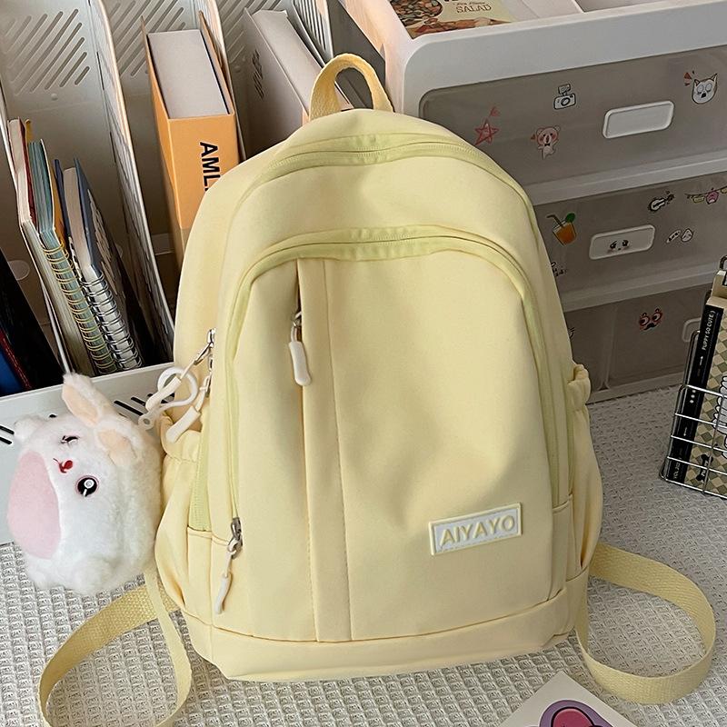 Schoolbag Kindergarten Girls and Children's Spring Outing Small Backpack Cute Girls Splicing Backpack
