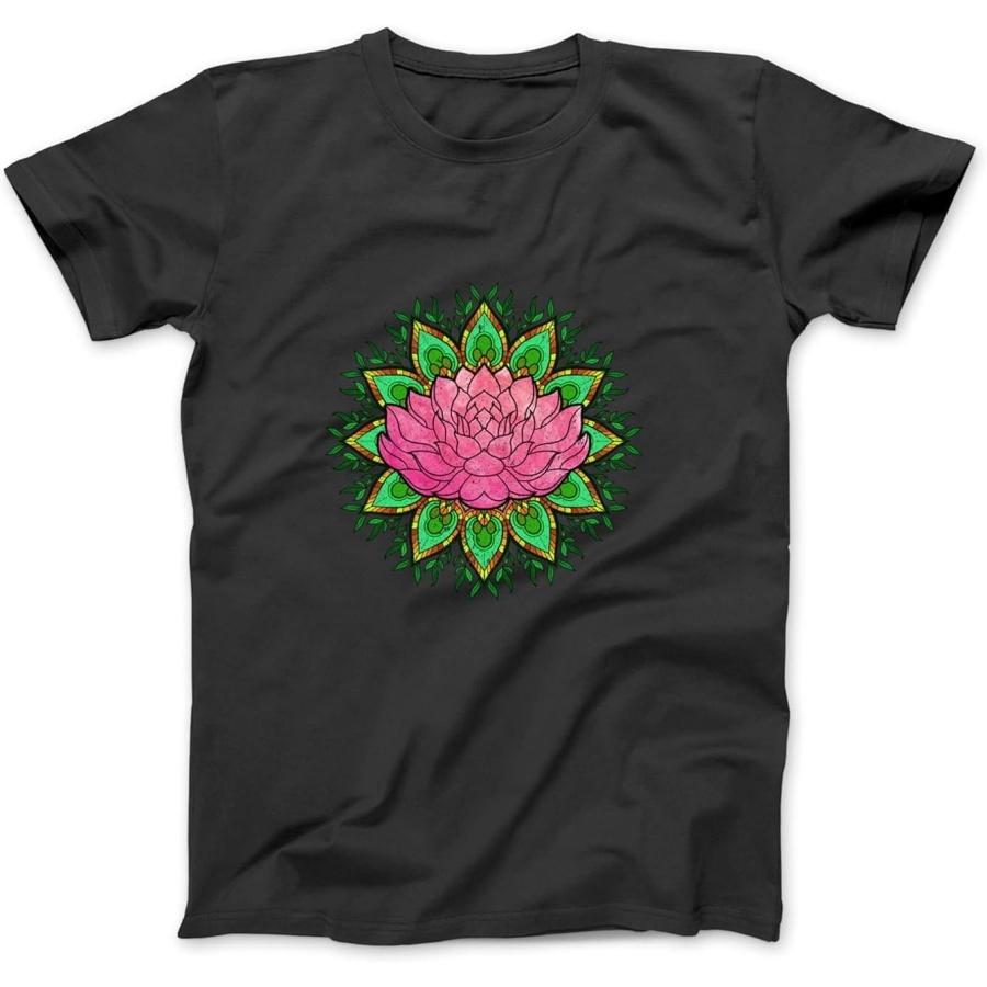 Spiritual Yoga Meditation Buddhist Prana Art Lotus Mandala Long Sleeve, T-Shirt, Sweatshirt Hoodie for Men, Women, Kids XXXXXL разноцветный
