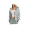 Unstoppable Fleece Comodo Casual Moda Giacca Donna Verde 1379842-348