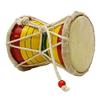Shape Round Damru Musical Instrument, Mahadev Puja, Kirtan, Bhajans of Good Quality