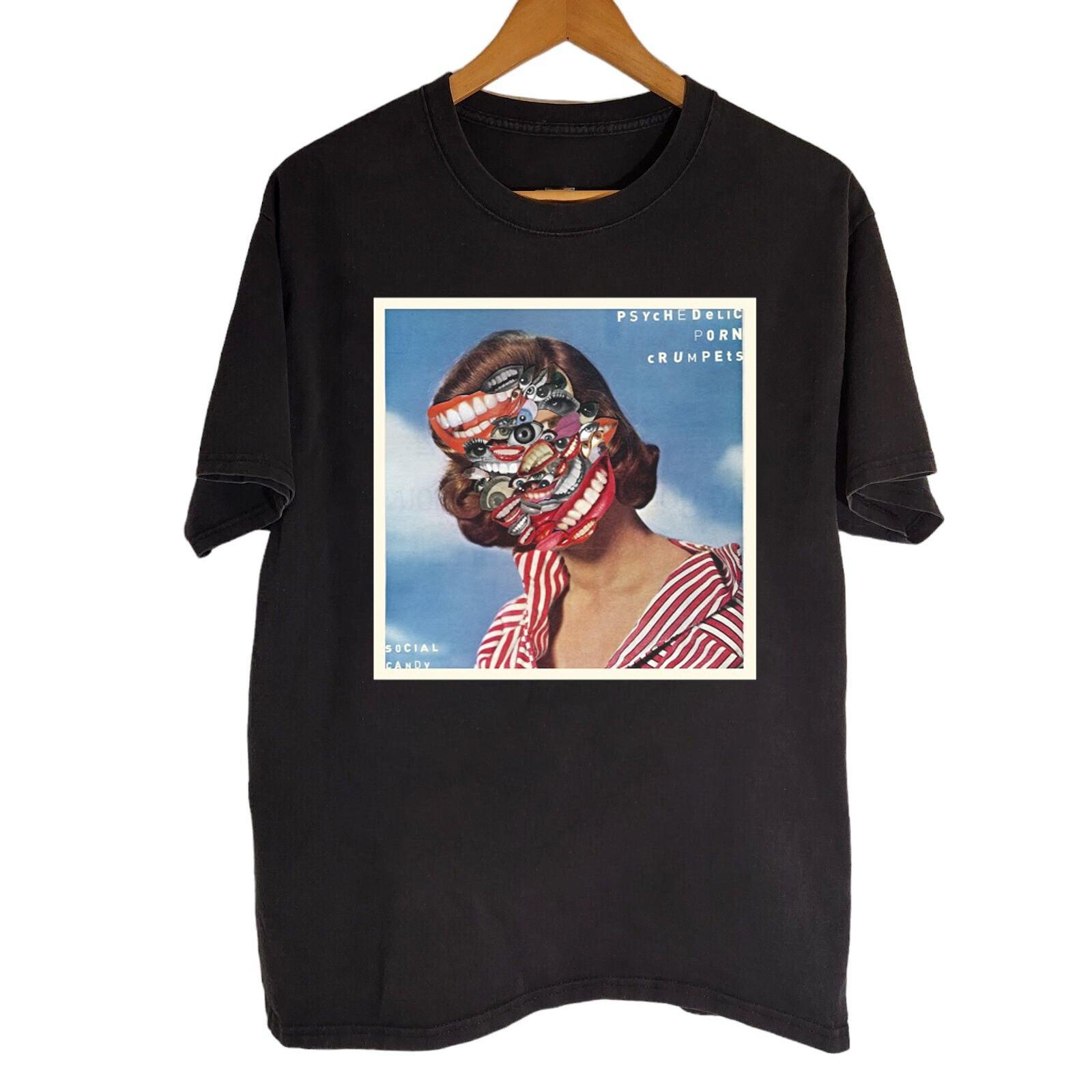 Psychedelic Porn Crumpets - Social Candy Black Shirt S-5XL L42 XXXL