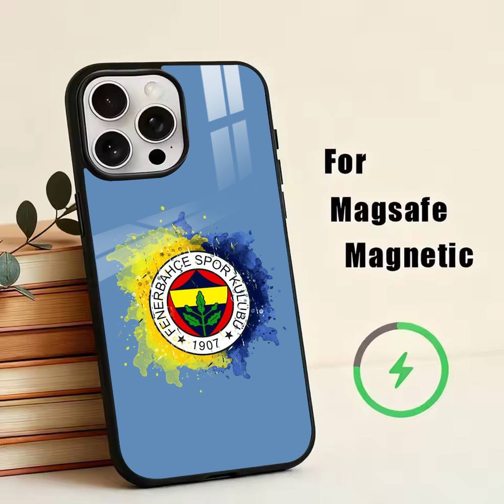

Turkey T-Trabzonspor Phone Case For iPhone17,16,15,14,13,12,11 Plus,Pro Magnetic For Magsafe Wireless Charging iPhone13